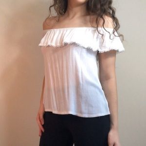 Off the shoulder summer top